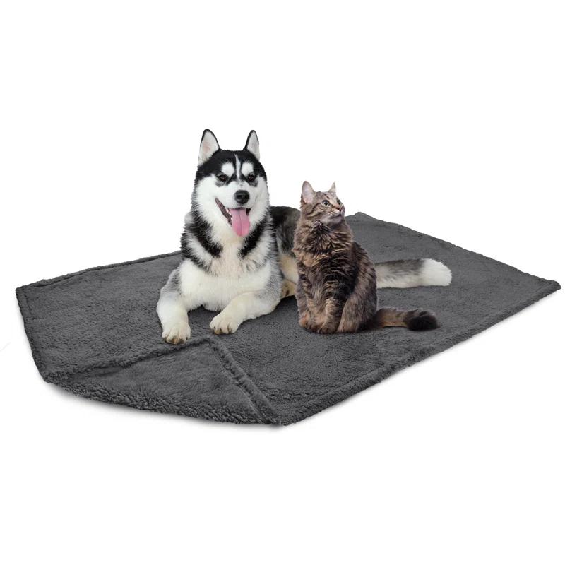 PetAmi Sherpa Fleece Pet Blanket