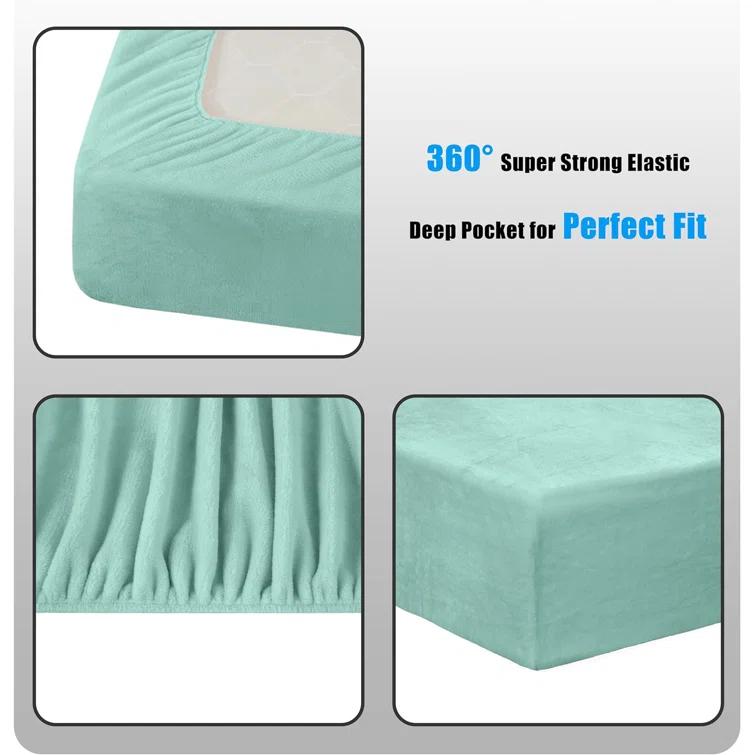 Chezmoi Collection Washed Microfiber Line Stitch Embroidery Quilt Set