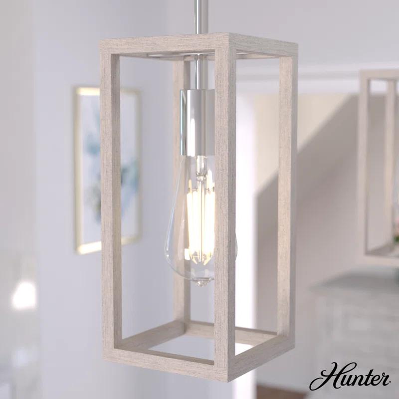 Hunter Fan Squire Manor 1 - Light Rectangle Mini Pendant