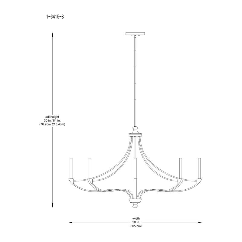 Preserve 8-Light Chandelier