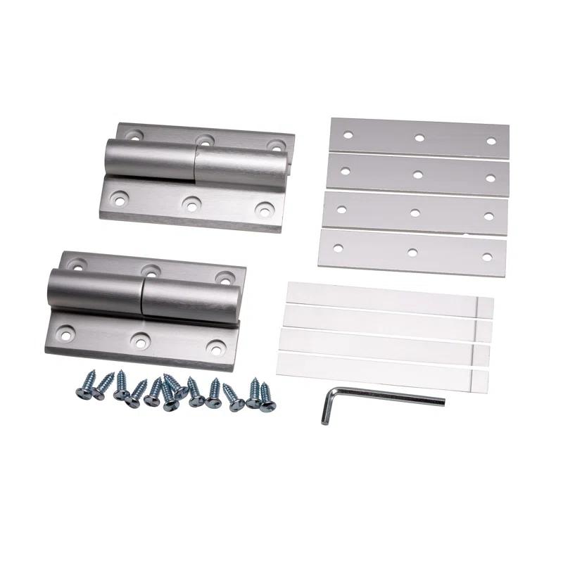 Deluxe Hinge Kit for Storefront Door in Aluminum and Duronodic