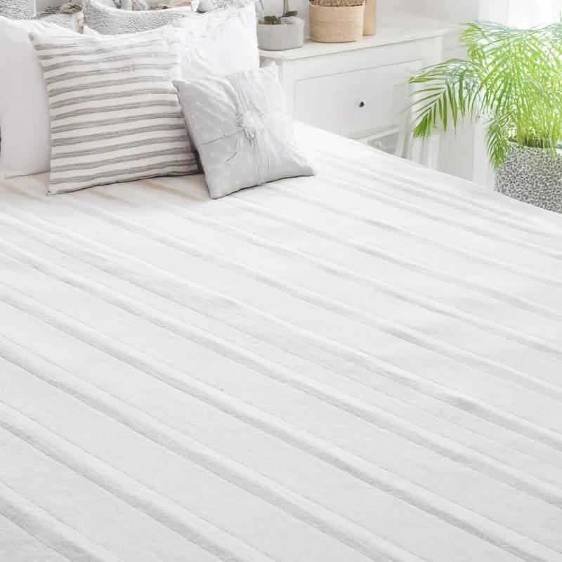 VEVOR Heated Mattress Pad Full Electric Warmer Coral Fleece Auto Off