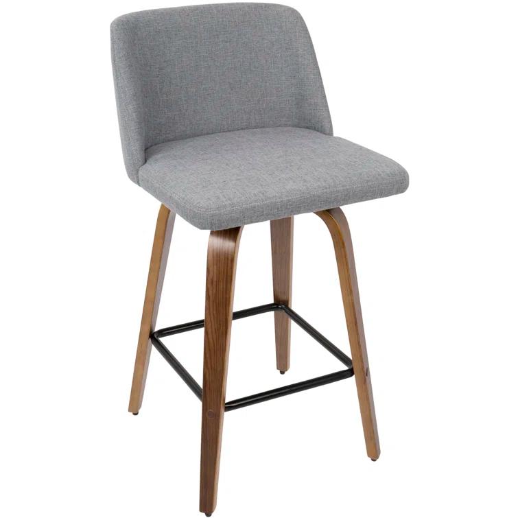 George Oliver Lakyia Upholstered Counter Stool (Set of 2)