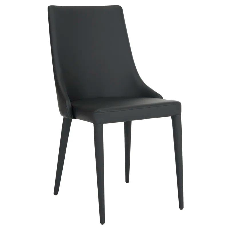 Wrought Studio™ Bohy 19.1'' H Faux Leather Upholstered Side Chair (Set of 2)