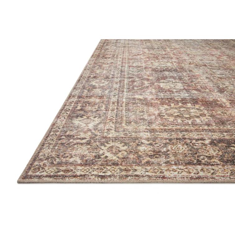 Georgie Oriental Bordeaux/Antique Area Rug