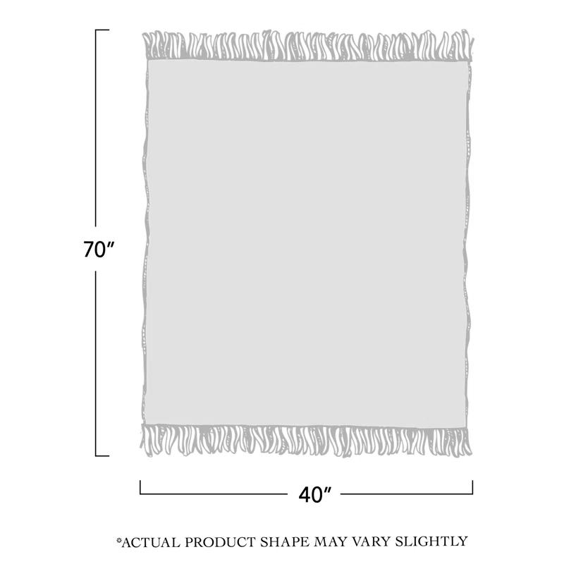 Bedford Collections Machine Woven Throw Blanket