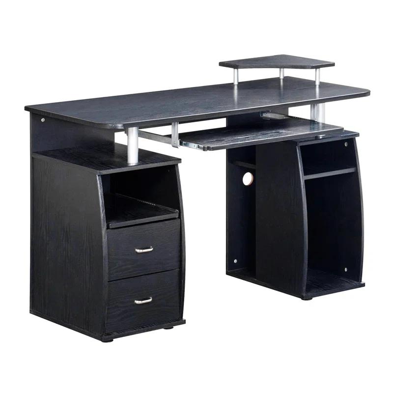 Hokku Designs Techni Mobili Complete Computer Workstation Desk With Storage