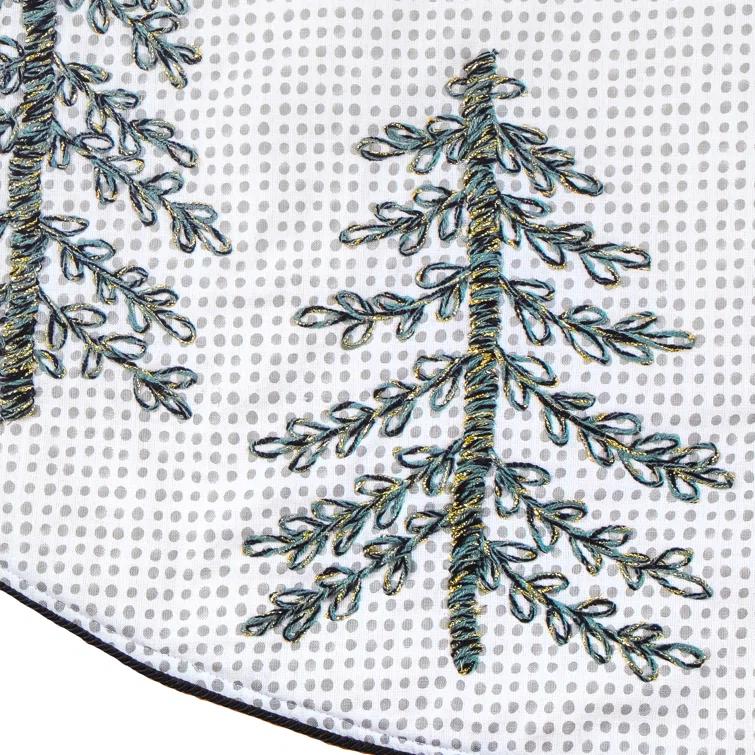 HGTV Home Collection Evergreens Tree Skirt & Reviews | Wayfair