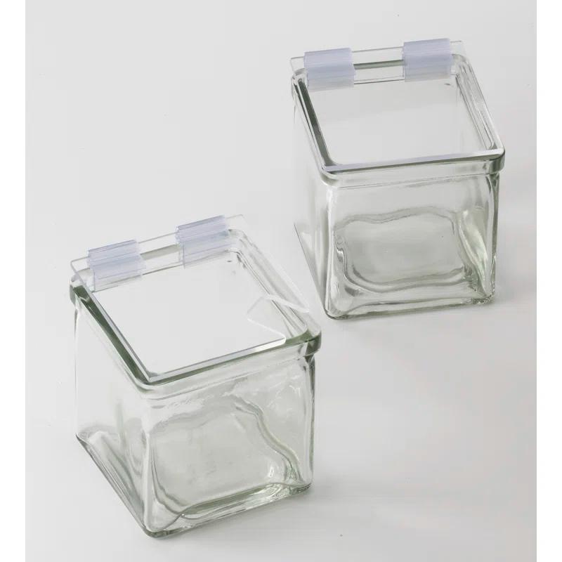 Cal-Mil Hinged Plastic Lid with Notch