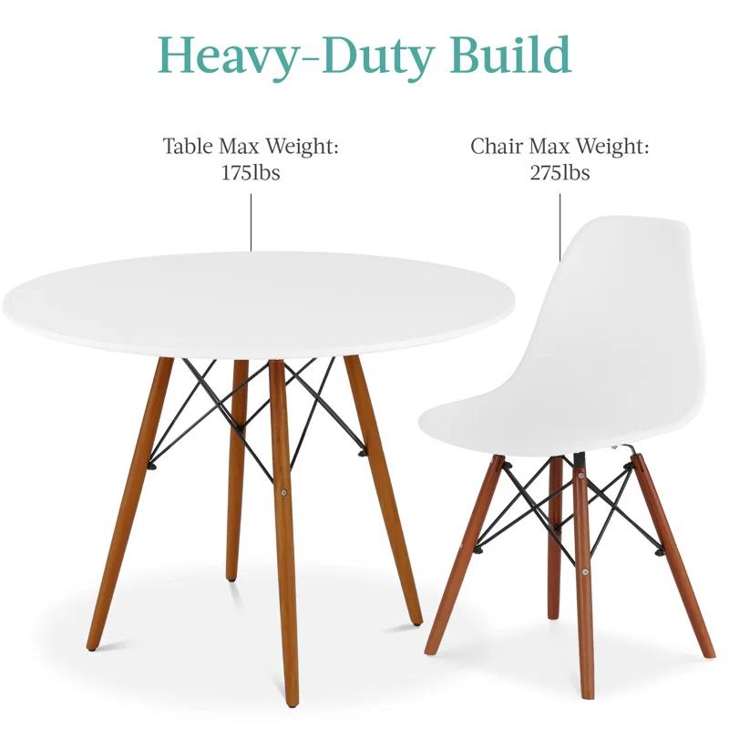 George Oliver Fechter 4 - Person Four Leg Dining Set