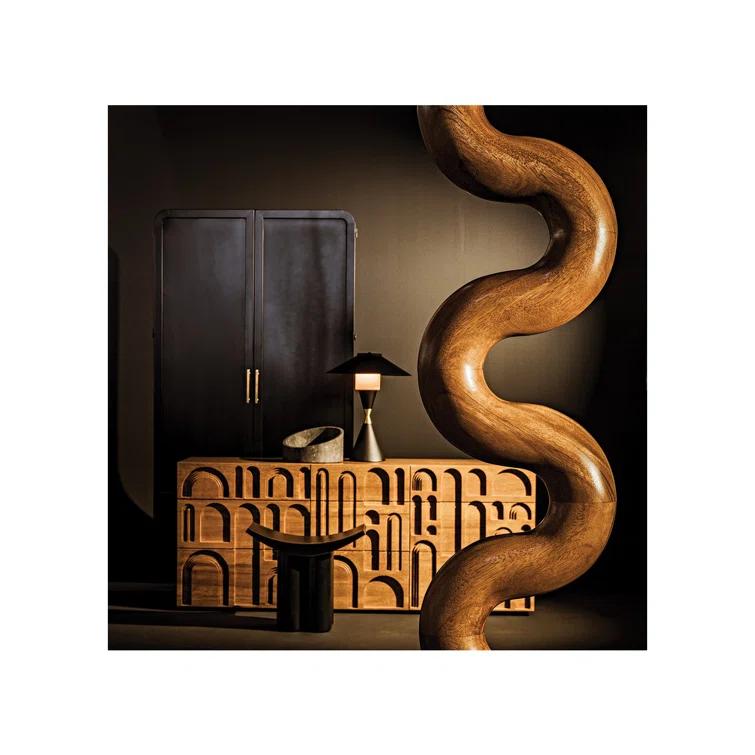 Noir Tresor Steel Armoire