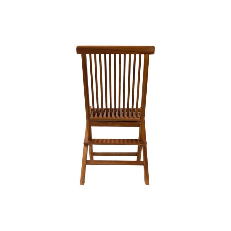 Nordic Teak Outdoor Folding Chair
