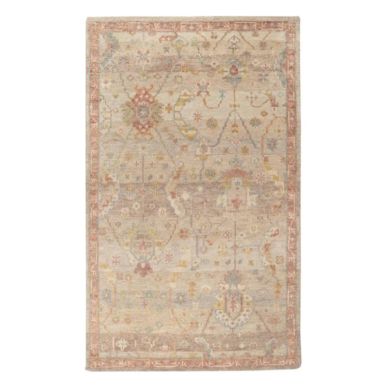 Dash and Albert Rugs Nora Natural Hand Knotted Wool Rug