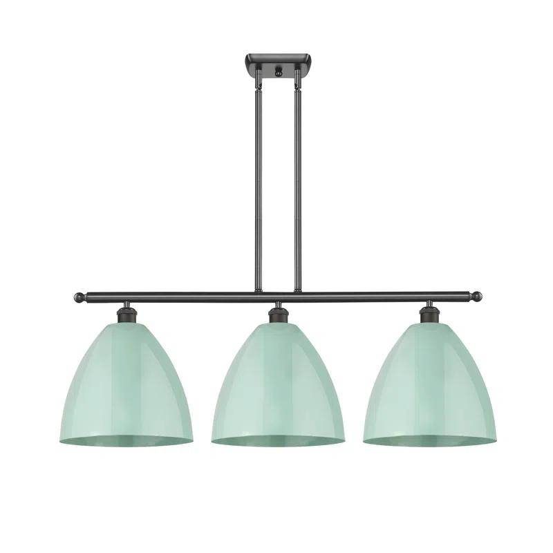 Plymouth Dome 3 - Light Kitchen Island Pendant
