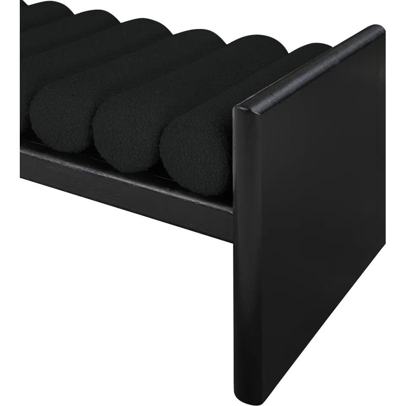 Reeves Boucle Wood Bench