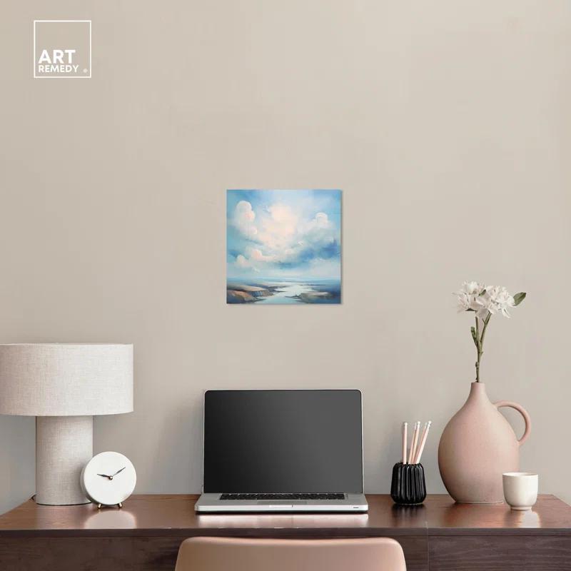 Art Remedy Calm After The Storm Canvas Coastal Farmhouse Wall Art by Art Remedy