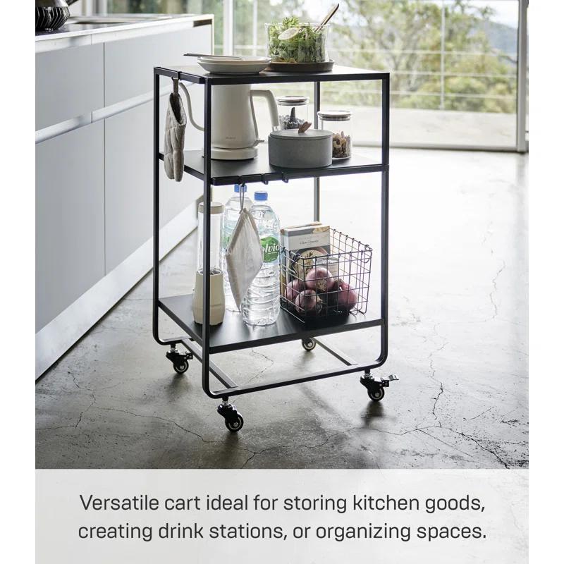 2-Tiered Rolling Kitchen Cart