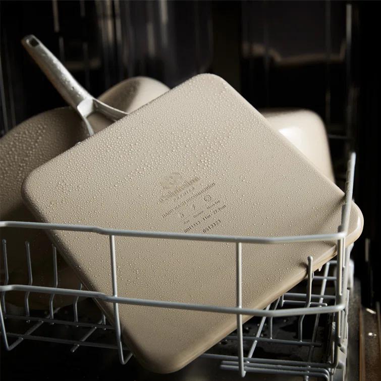 Calphalon Calphalon  Premier Ceramic Nonstick 11" Square Griddle, Mushroom Gray