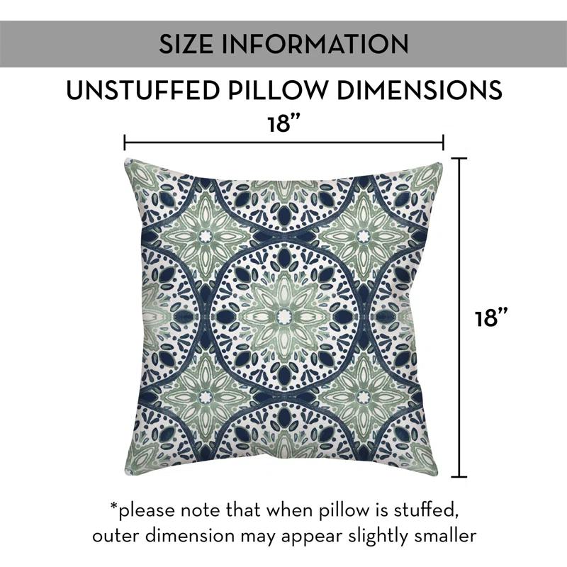 Designs Direct Creative Group Geometric Indoor/Outdoor Throw Pillow