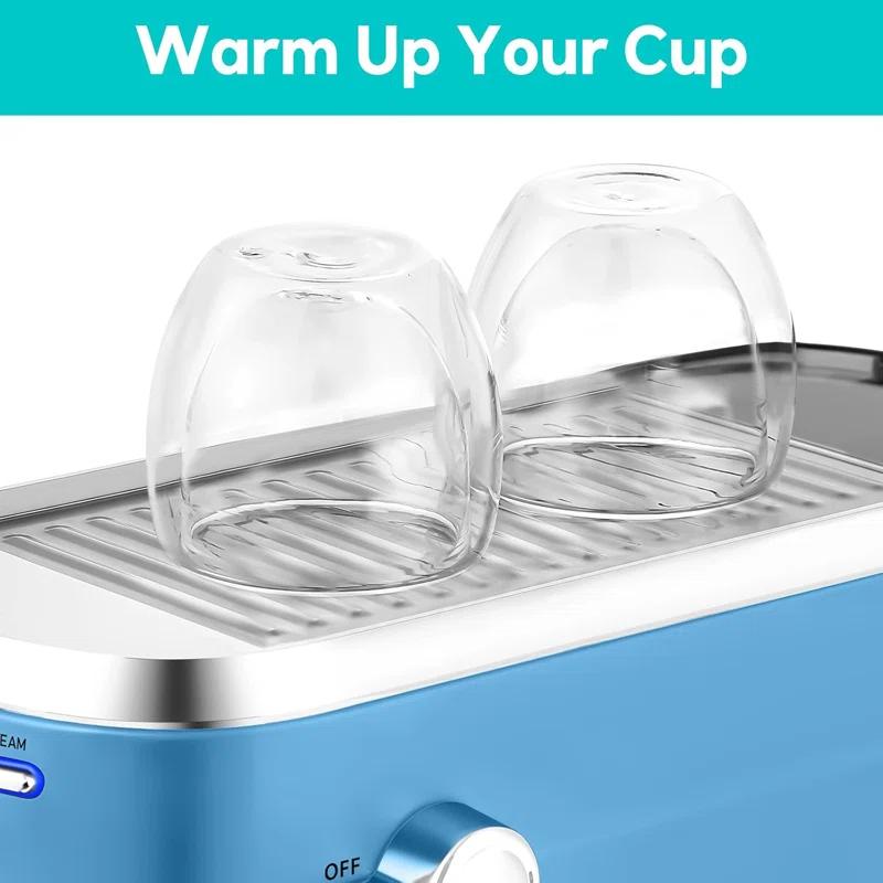 CASABREWS CASABREWS CM5418 20 Bar Espresso Machine Coffee Maker W/ Powerful Steam Wand Stainless Steel