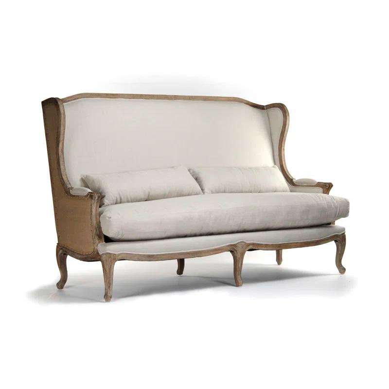 Zentique Leon 78'' Upholstered Sofa