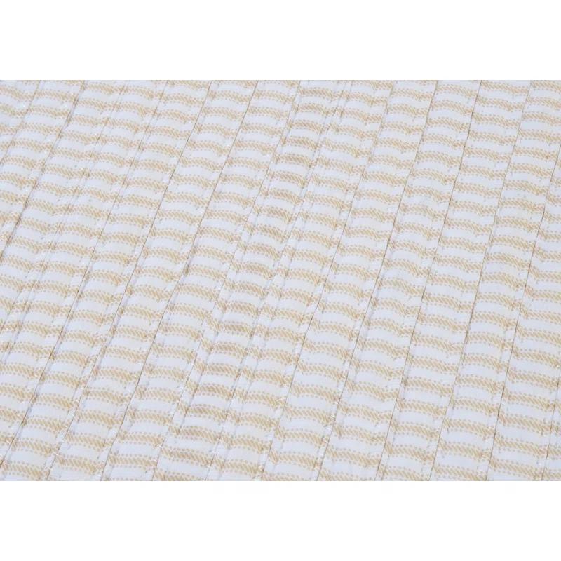 Ophelia & Co. Mcclain Hand Braided White Rug