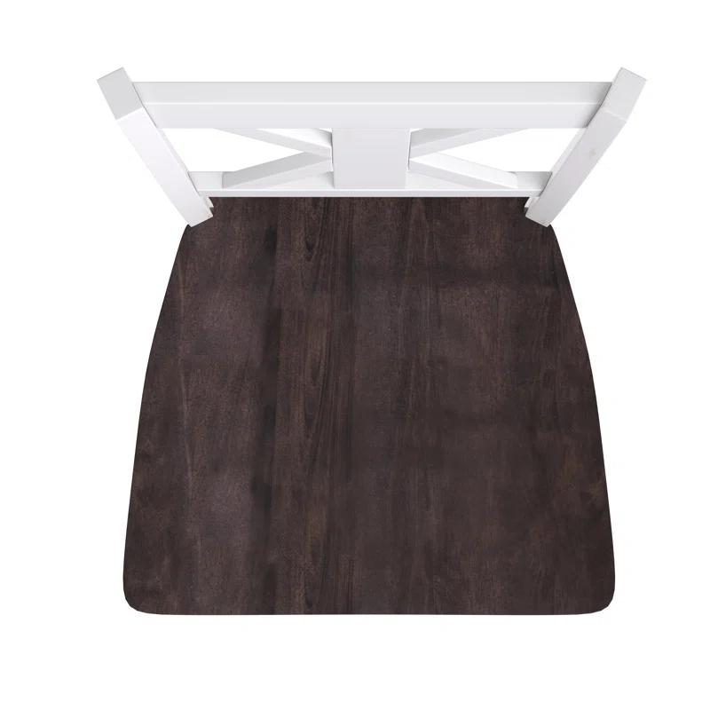 Taylor & Logan Bakersville Solid Wood Counter Stool (Set of 2)