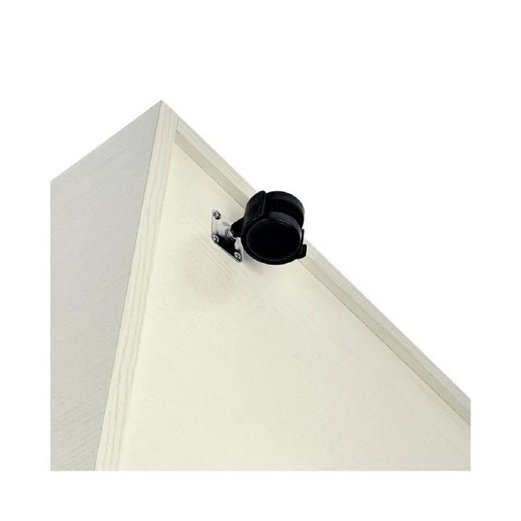 AdirOffice 20-Slot Mobile Rolling Wood Blueprint Roll File Large Document Organizer