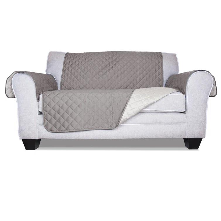 FurHaven Reversible Water-Resistant Small Sofa Loveseat Cover Furniture Protector