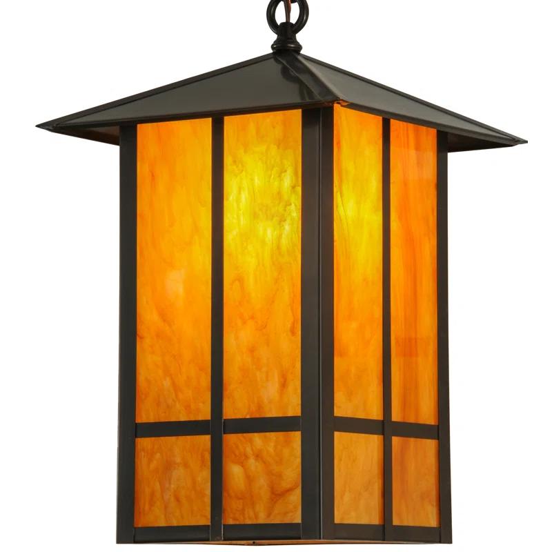 1 - Light Bronze Lantern Pendant