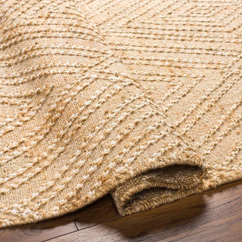 Birch Lane™ Sal Geometric Flatweave Area Rug in Khaki