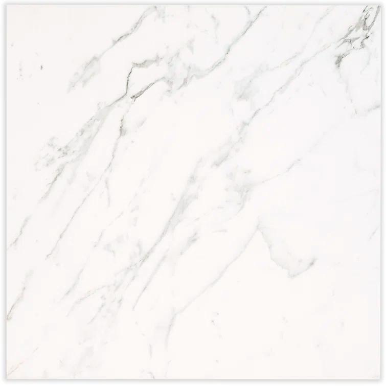 Regallo 24" x 24" Marble Look Matte Porcelain Wall & Floor Tile