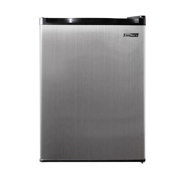 Equator Advanced Appliances Conserv 20in STAINLESS Compact Refrigerator 4.5cF Reversible Door 110V