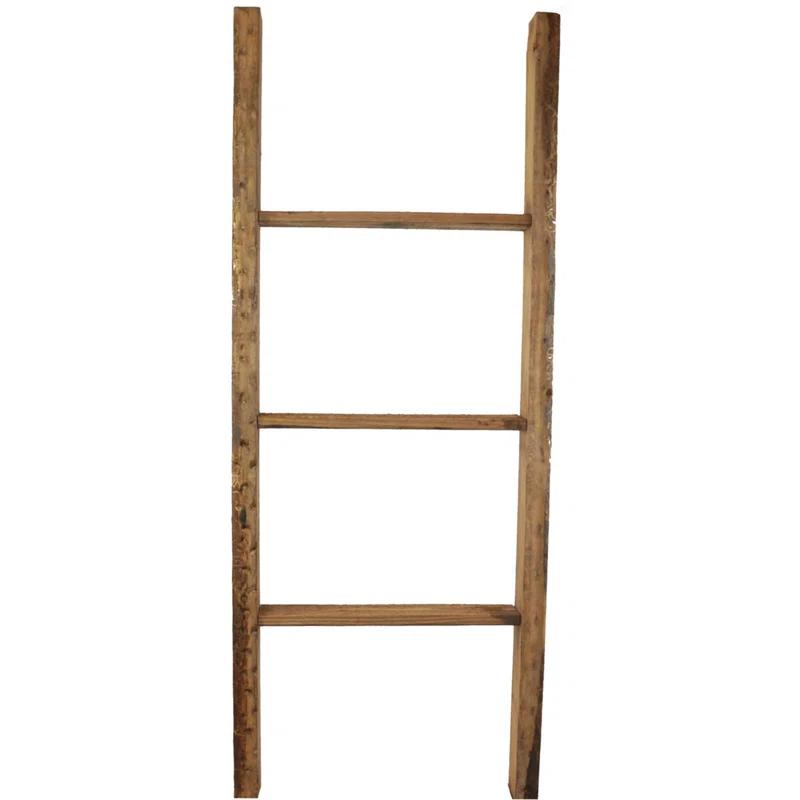 Ekena Millwork Vintage Farmhouse Rung Decorative Ladder