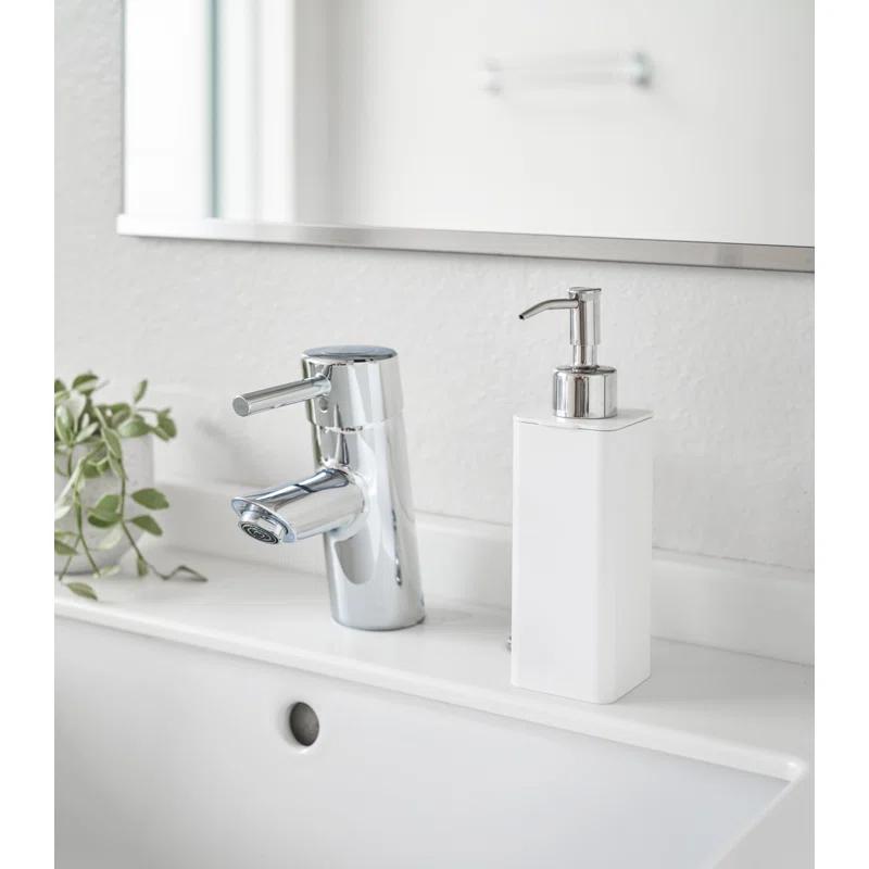 Yamazaki Home Yamazaki Home Refillable Hand Soap Dispenser With Pump, Bathroom, Kitchen, 8.5 fluid oz.