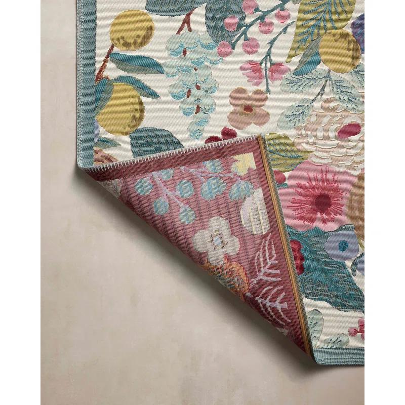 Rifle Paper Co. x Loloi Rifle Paper Co. x Loloi Perennial Rose / Multi Indoor / Outdoor Area Rug