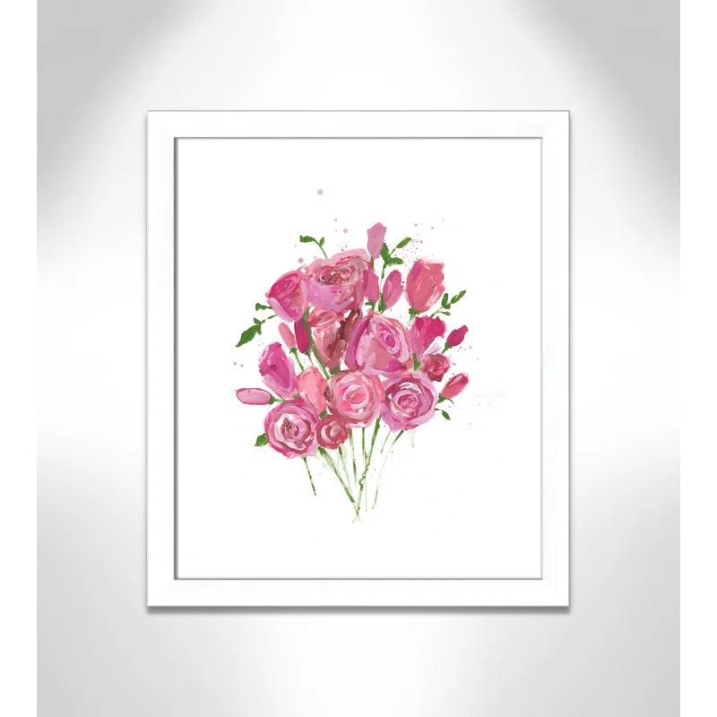 Casa Fine Arts Morning Roses " Morning Roses " Painting Print
