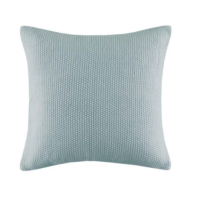 INK+IVY Tino Knit Square Euro Pillow Sham