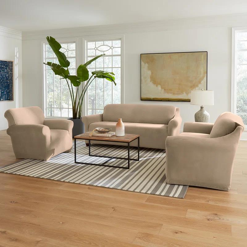 Sure Fit Box Cushion Sofa Slipcover