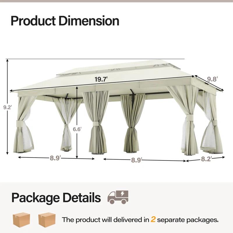 Steel Patio Gazebo