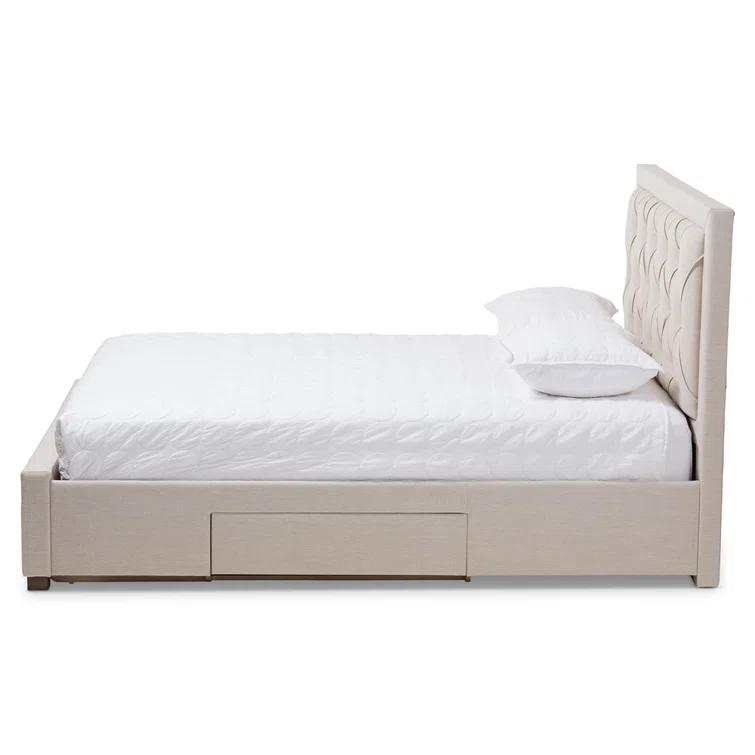 Rosdorf Park Tantallon Upholstered Platform Storage Bed