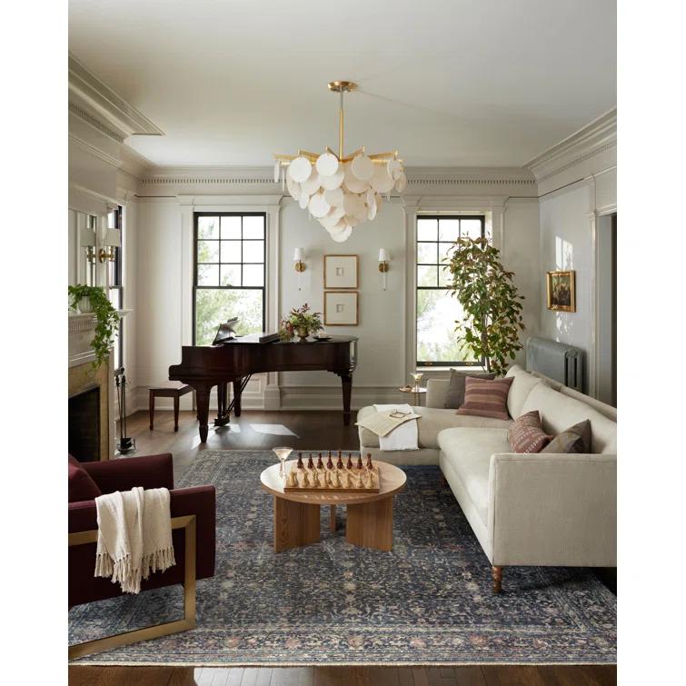 Jean Stoffer x Loloi Jean Stoffer x Loloi Bradbury Midnight / Multi Area Rug