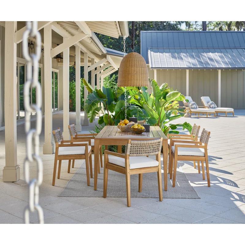 Coastal Living™ by Universal Furniture Chesapeake Teak Dining Table | Wayfair