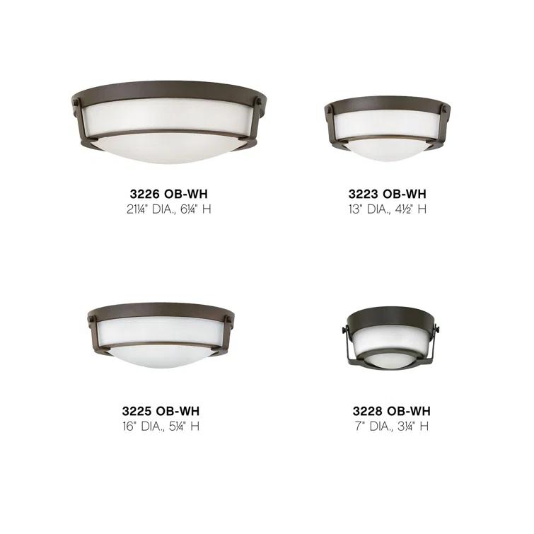 Hinkley Hathaway 2 - Light 13" Flush mount