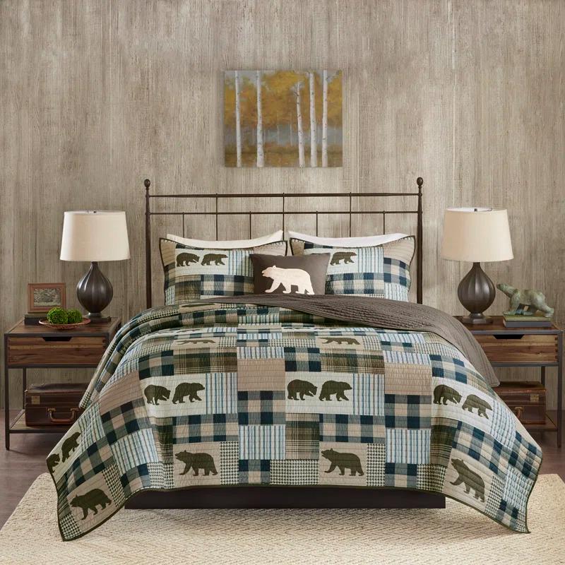Woolrich Falls Oversized 4 Piece Quilt Set