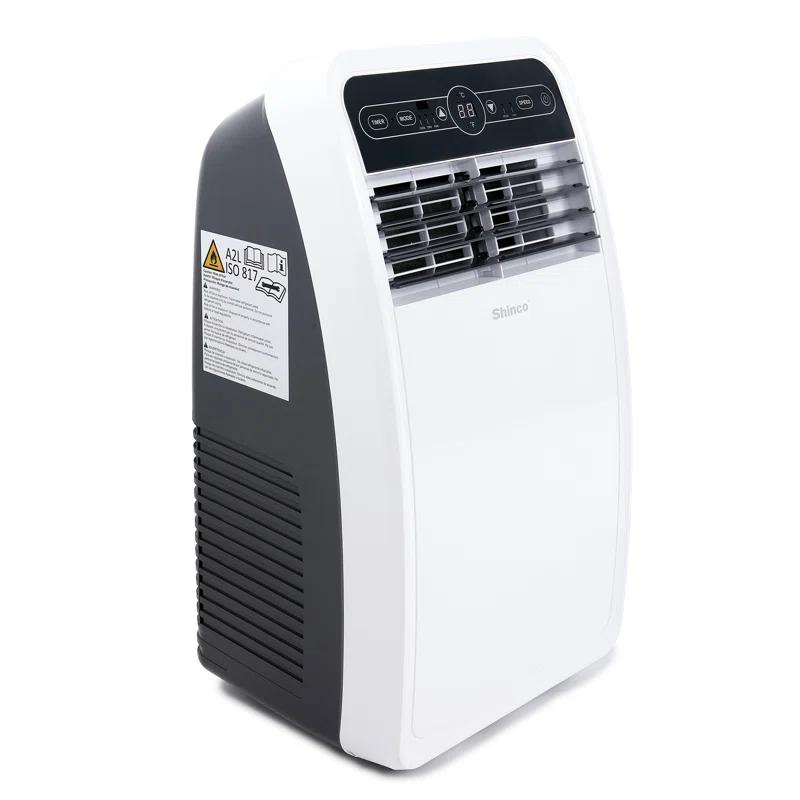 Shinco 8,000 BTU(ASHRAE) Portable Air Conditioner with Remote