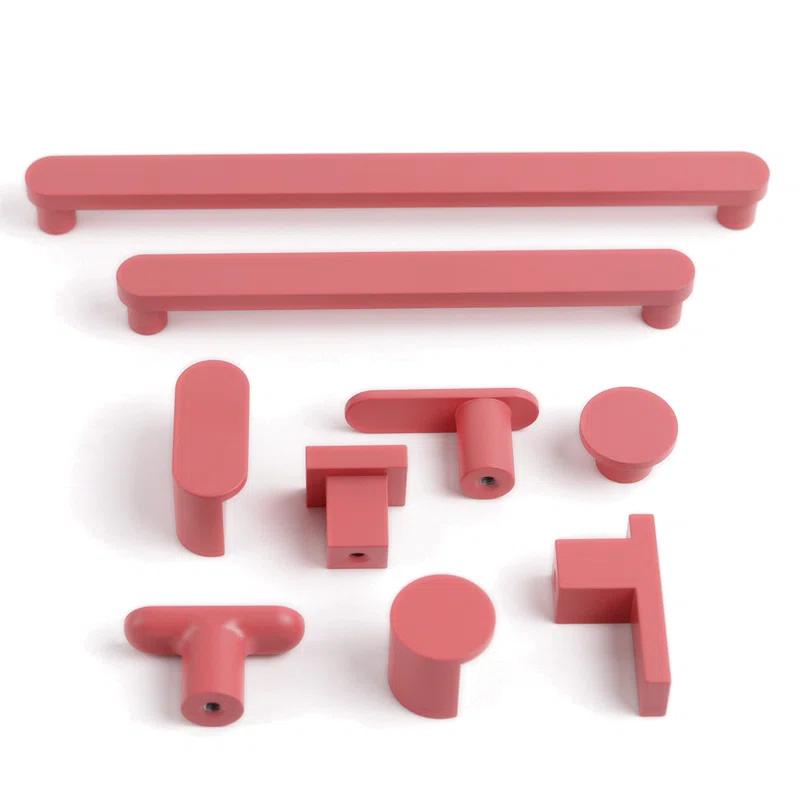 ROUS Aluminum Cabinet T Bar Drawer Knobs, Matte Finish Drawer Pulls, 1-Count