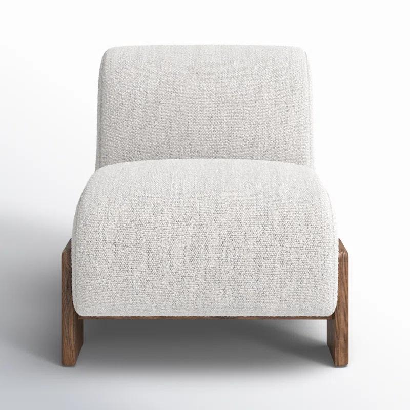 Classic Home Chelsea Upholstered Slipper Chair