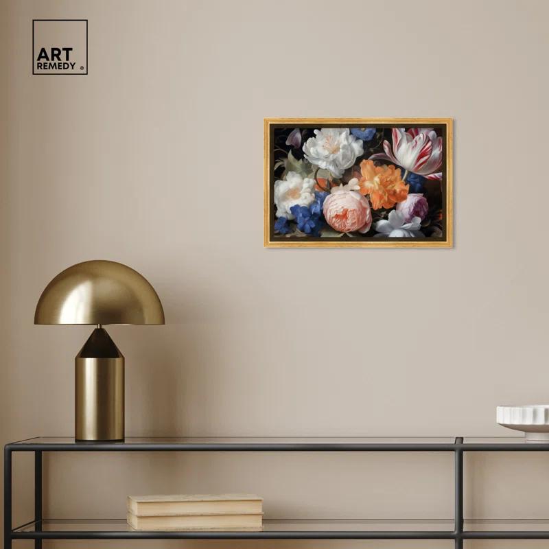 Art Remedy Floral Of Gentle Elegance Elegant Floral Wall Art by Art Remedy