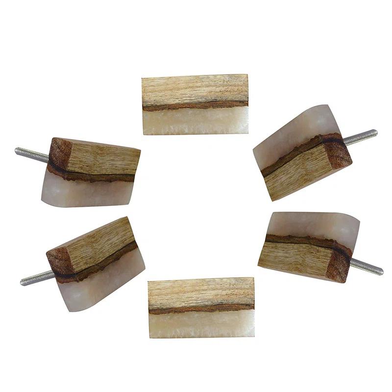Perilla Home Aspen 2 1/8" Length Rectangle Knob Multipack (Set of 6)